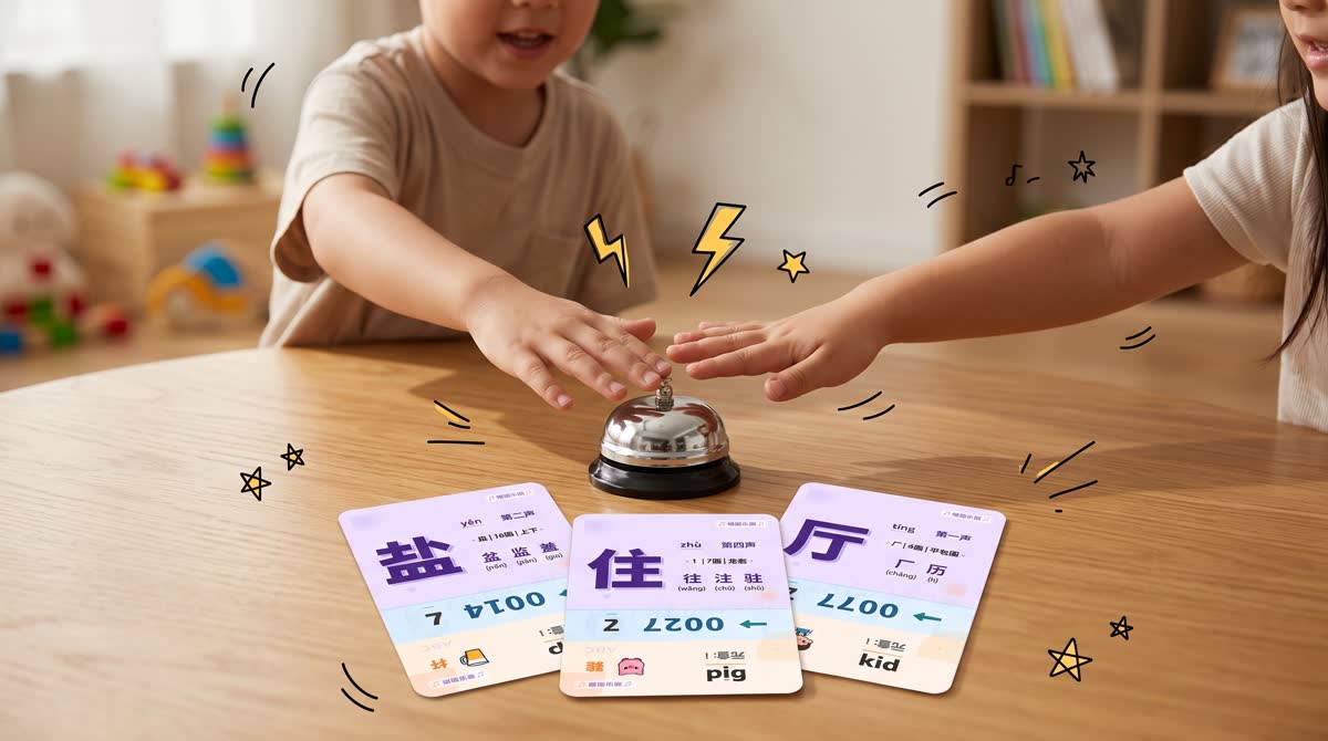 5 分钟卡牌热身要短、轻、有反馈,让孩子先愿意开始,再慢慢练速度。
