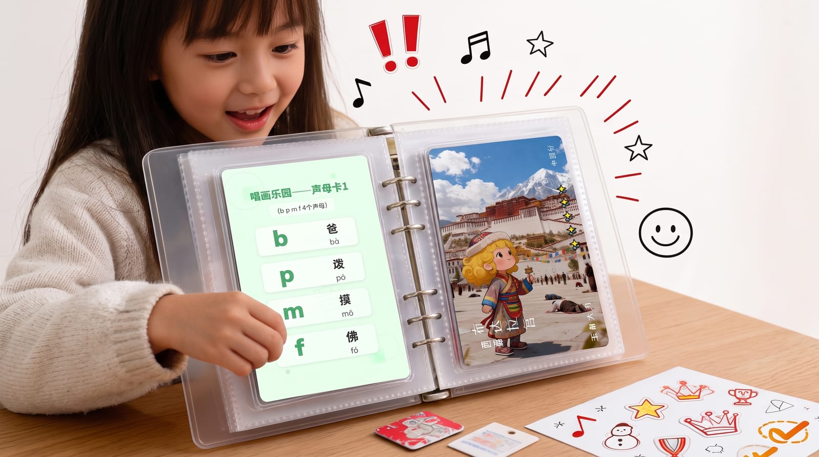 一年级拼音会背还不会用?让孩子读出来、配出来、说出来