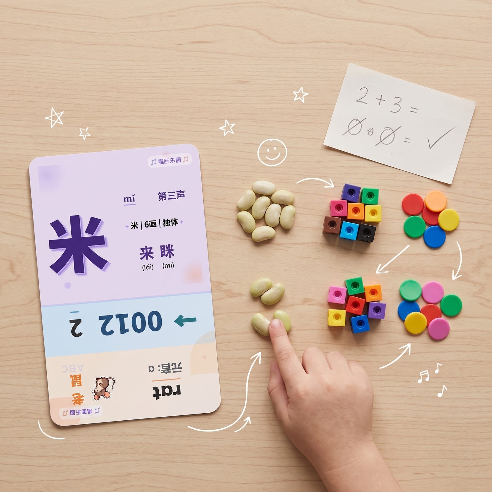 看得见的数量关系,会让孩子更容易理解策略。